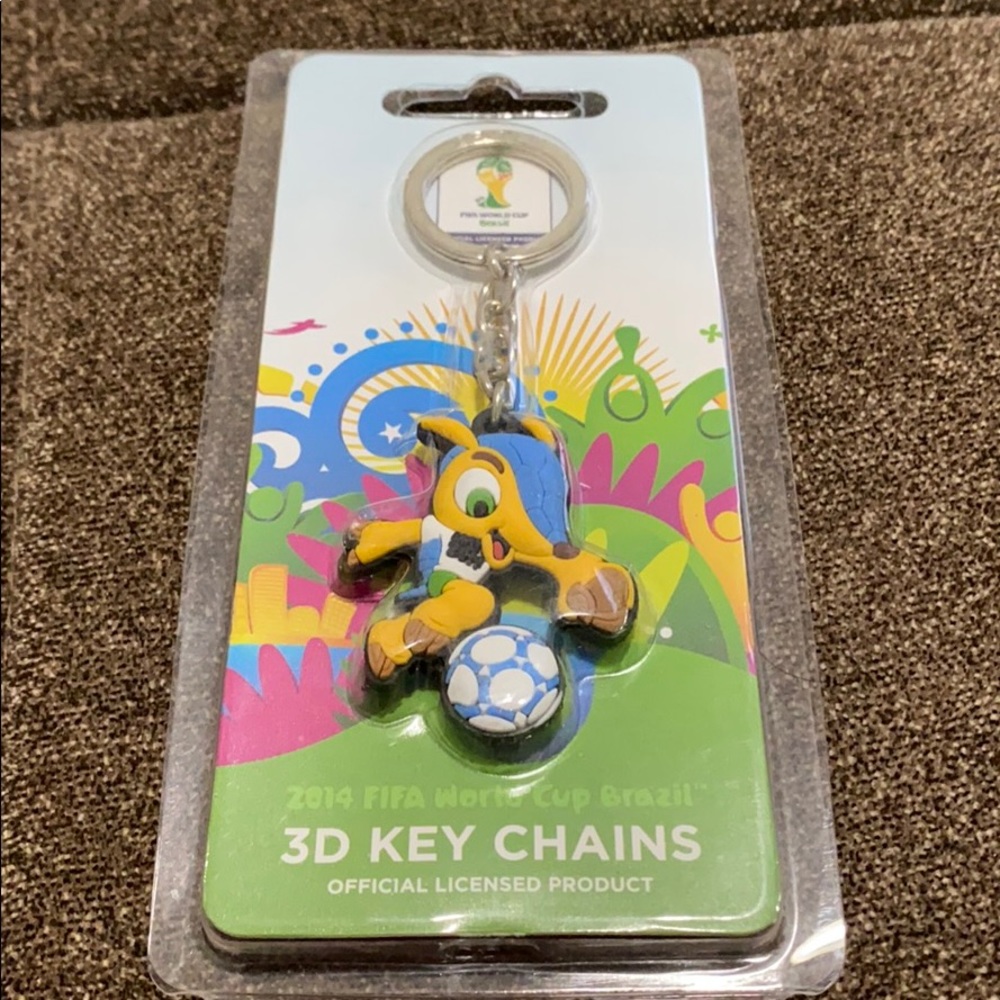3D KEY CHAIN 2014 FIFA WORLD CUP BRAZIL